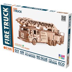 Mekaniskt 3D-pussel i trä