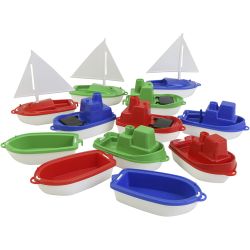 Båtar av plast