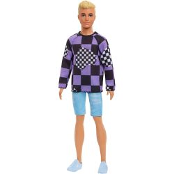 Ken-docka med blont hår