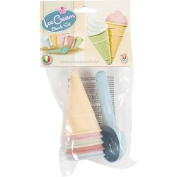 Glasstrutformar och Glassked.