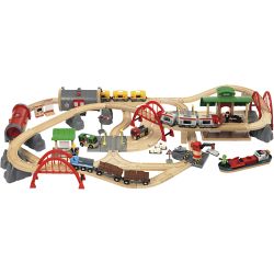 BRIO de luxe Tågbaneset