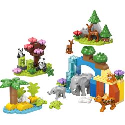 LEGO® DUPLO® 3-i-1 Vilda djurfamiljer