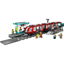 LEGO® City Light tågbana och station