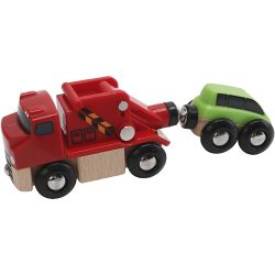 BRIO Kranvagn med Dragkrok