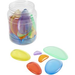 Transparenta regnbågsstenar
