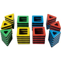 Magnetic Polydron Klassuppsättning