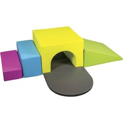 Jumbo-Skumklossar med Tunnel