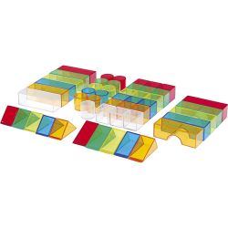 Transparenta klossar