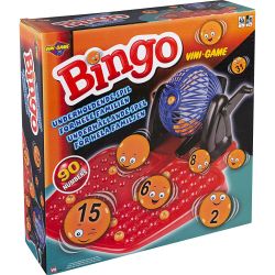Bingo med numrerade bollar