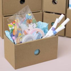 Min Pysselstation Dekoration, mixade f&auml;rger, 1 f&ouml;rp.