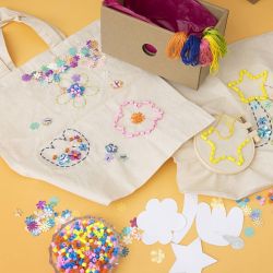 Min Pysselstation Textildekoration