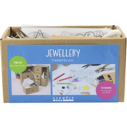 Min Pysselstation Smycken, mixade f&auml;rger, 1 f&ouml;rp.