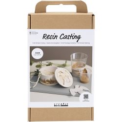 DIY Kit Gjutharts, Burk med lock, beige, off white, 1 förp.