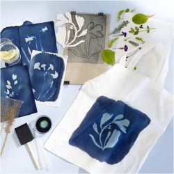DIY Kit Cyanotypi, Textil, bl&aring;, 1 f&ouml;rp.