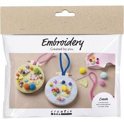 Mini DIY Kit Broderi, Fantasi, 1 förp.