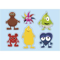 Babblarna Figurpussel
