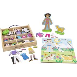 Melissa & Doug Magnetiska trädockor