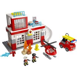LEGO® DUPLO® Brandstation &amp; Helikopter