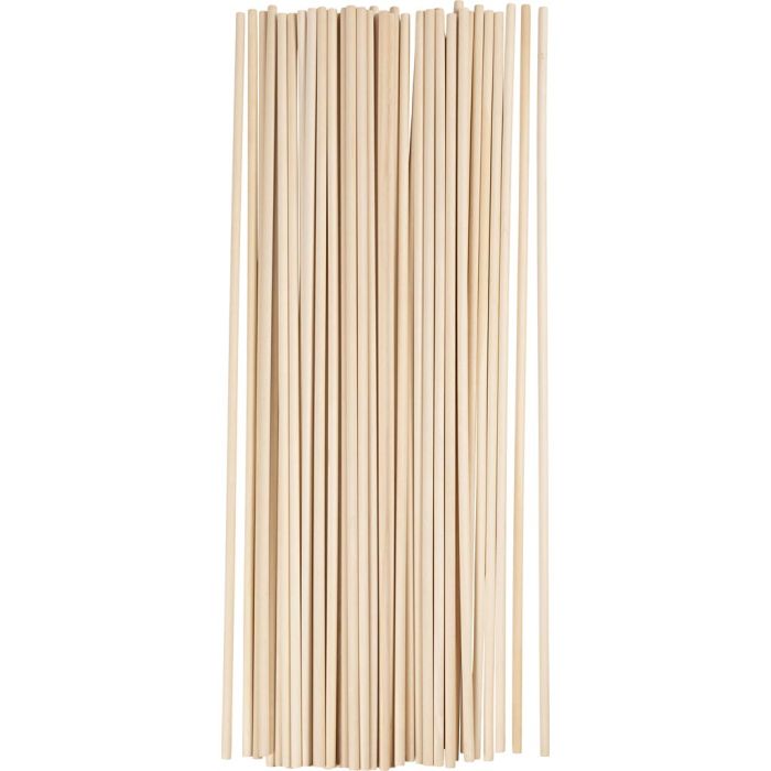 Rundstavar, L: 60 cm, Dia. 8 mm, 50 st./ 1 förp.