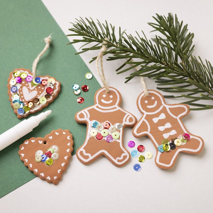Pepparkakor i Silk Clay®