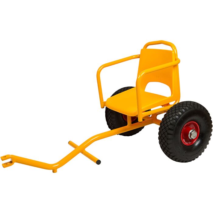 RABO Moon-Car Sulky, H: 27 cm, L: 99 cm, B: 58 cm, gul, 1 st.