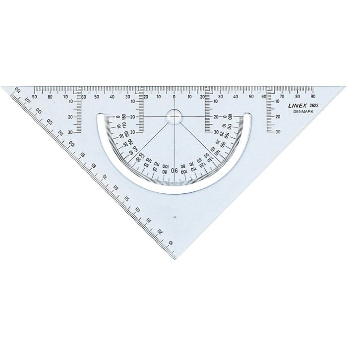 Geometrisk triangel, plast, 180 g, nr. S2618, stl. 15 cm, 1 st.
