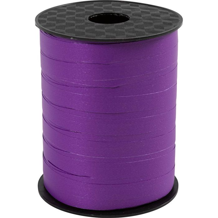Presentband, B: 10 mm, matt, lila, 250 m/ 1 rl.