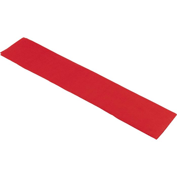 Kräppapper, ark 50x250 cm, 22 g, mörkröd, 1 ark/ 1 förp.
