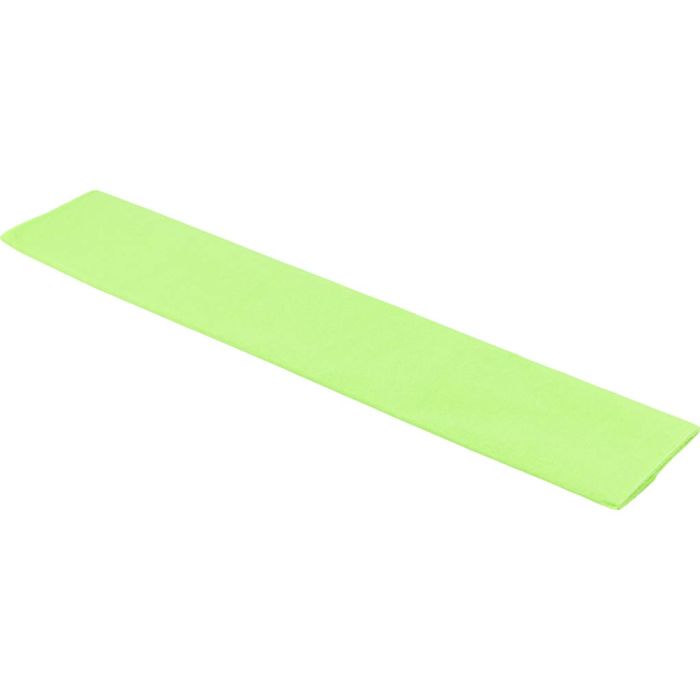 Kräppapper, ark 50x250 cm, 22 g, ljusgrön, 1 ark/ 1 förp.