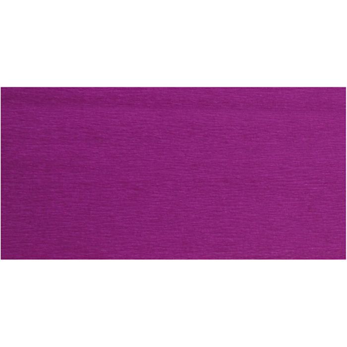 Kräppapper, ark 50x250 cm, 22 g, violet, 10 ark/ 1 förp.