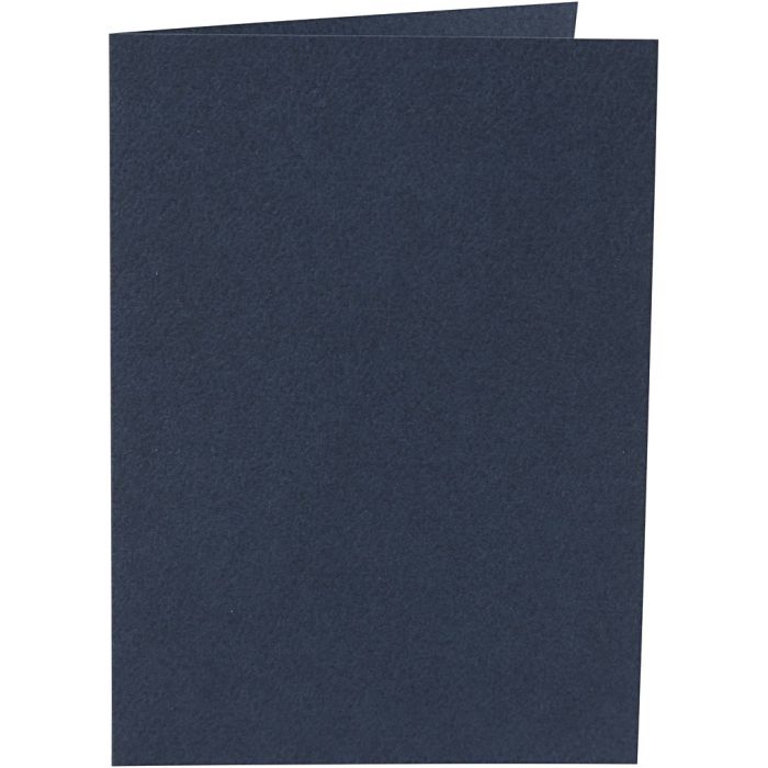 Kort, kortstl. 10,5x15 cm, 220 g, blå, 10 st./ 1 förp.