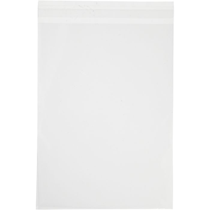 Cellofanpåsar, H: 23 cm, B: 16,8 cm, tjocklek 30 my, 50 st./ 1 förp.