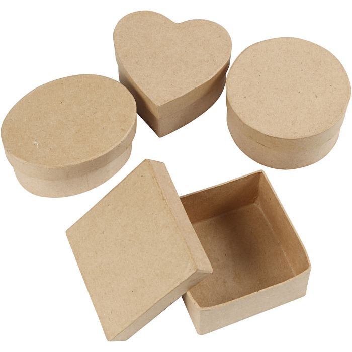 Mediumaskar, H: 5 cm, Dia. 10-12 cm, 4 st./ 1 förp.