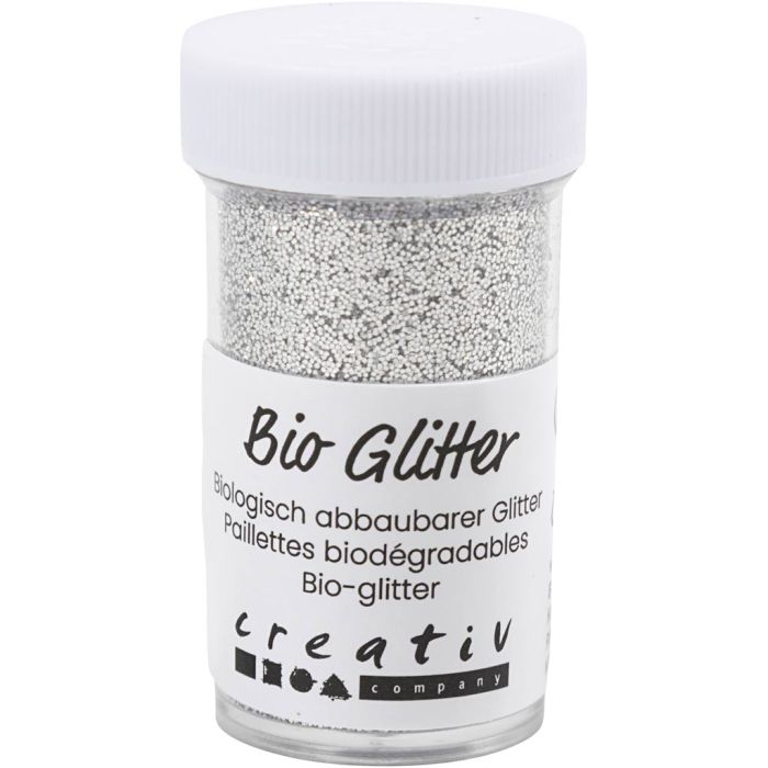 Bio-glimmer, silver, 27 ml, 15 g/ 1 burk