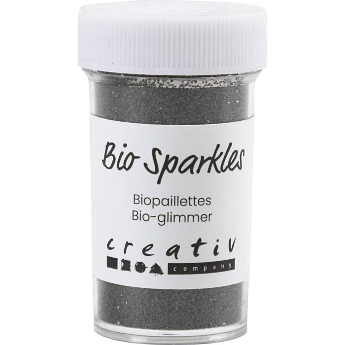 Bio-glimmer, svart, 27 ml, 15 g/ 1 burk