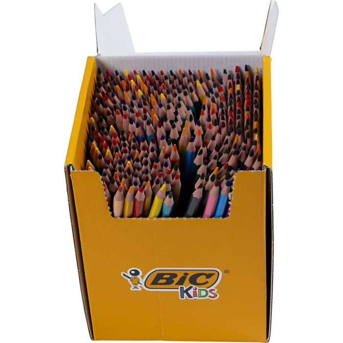 BIC Evolution Färgpennor, L: 17,5 cm, kärna 3 mm, mixade färger, 288 st./ 1 förp.