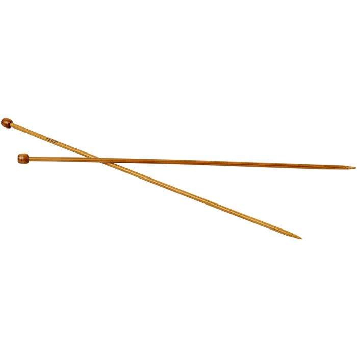 Stickor, L: 35 cm, stl. 5 mm, 1 par