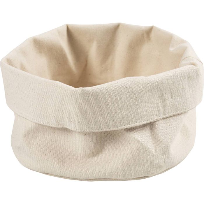 Tygkorgar, H: 14,5 cm, Dia. 20 cm, 385 g, ljusnatur, 2 st./ 1 förp.