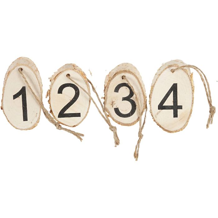 Adventssiffror, 4 st./ 1 förp.