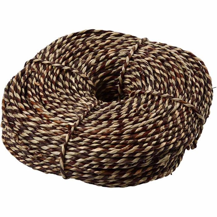 Sjögräs, tjocklek 3,5-4 mm, ca. 80 m, brun, 500 g/ 1 bunt