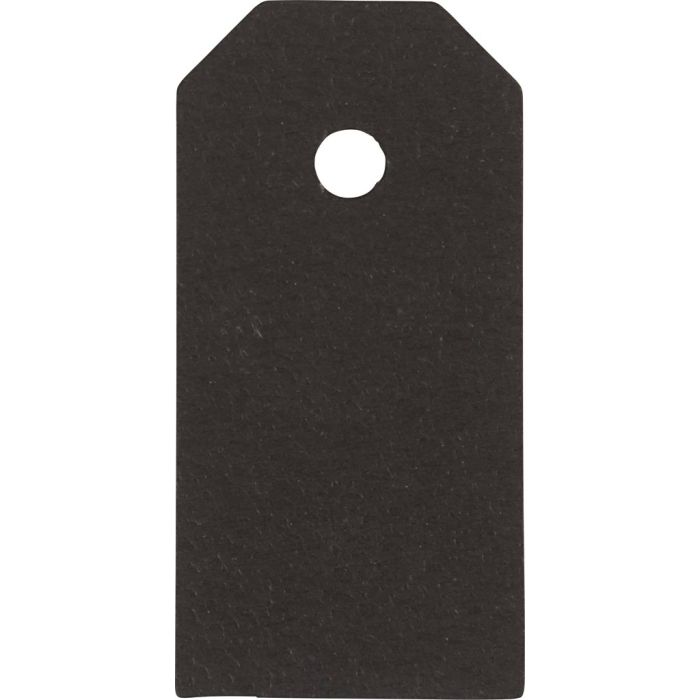 Manillamärken, stl. 3x6 cm, 250 g, svart, 30 st./ 1 förp.