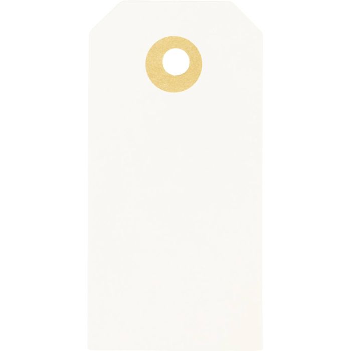 Manillamärken, stl. 4x8 cm, 250 g, cream, 20 st./ 1 förp.