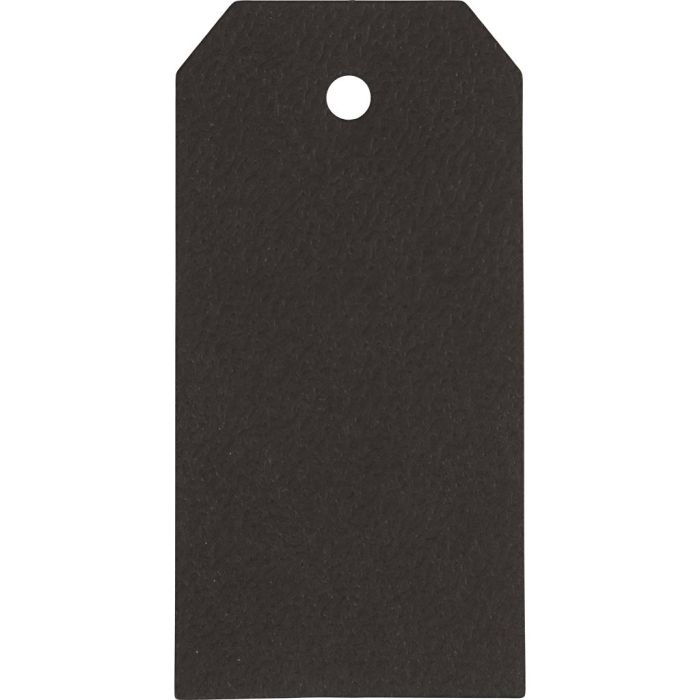 Manillamärken, stl. 5x10 cm, 250 g, svart, 20 st./ 1 förp.
