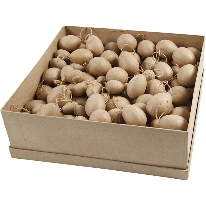 Ägg, H: 3-4-5-6 cm, 140 st./ 1 förp.