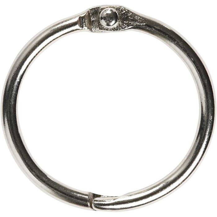 Bindring, Dia. 25 mm, tjocklek 2,7 mm, 10 st./ 1 förp.