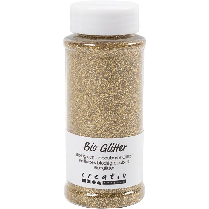 Bio-glimmer, guld, 140 ml/ 1 burk