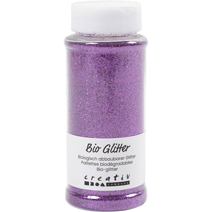 Bio-glimmer, rosa, 140 ml/ 1 burk