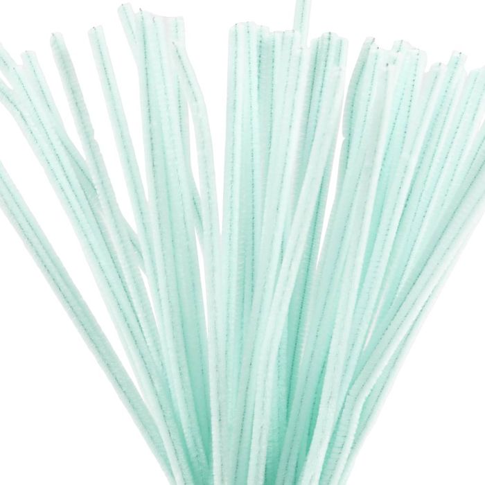Piprensare, L: 30 cm, tjocklek 6 mm, ljusturkos, 50 st./ 1 förp.