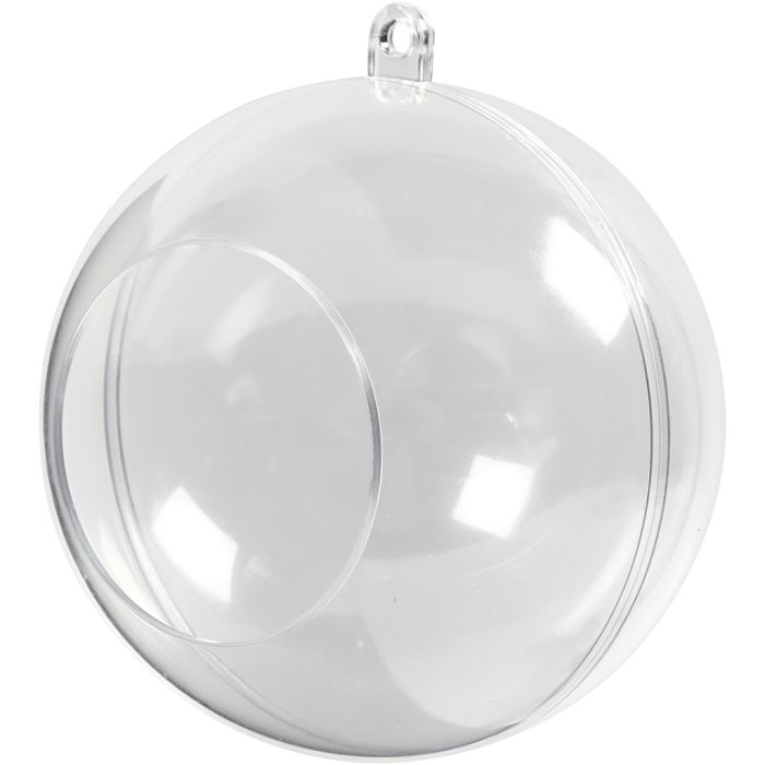 Dekokula med hål, Dia. 8 cm, Hålstl. 4,5 cm, 5 st./ 1 förp.