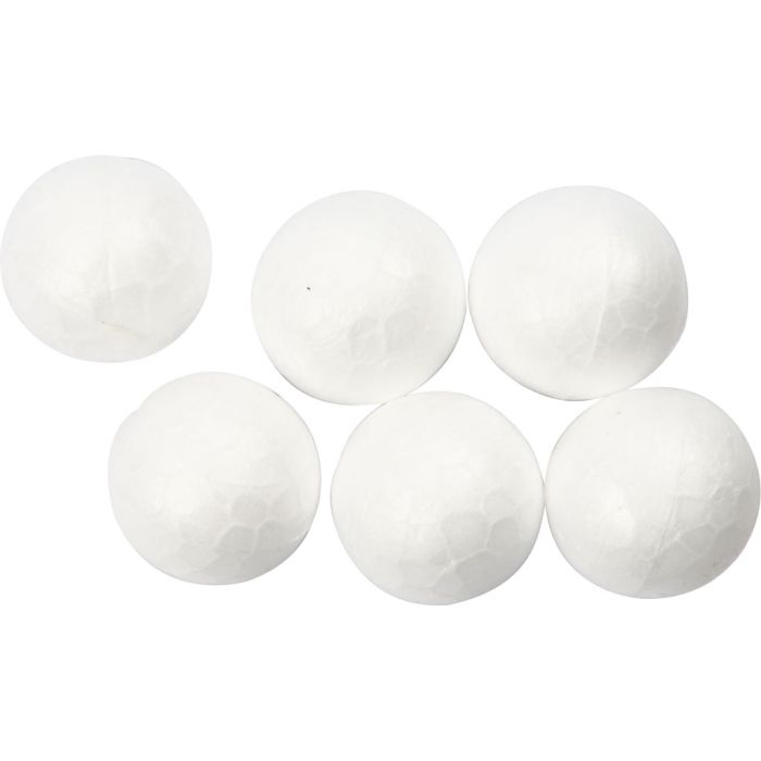 Kulor, Dia. 1,5 cm, vit, 200 st./ 1 förp.
